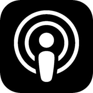 Clickable Vanzig Studios Apple Podcast Logo